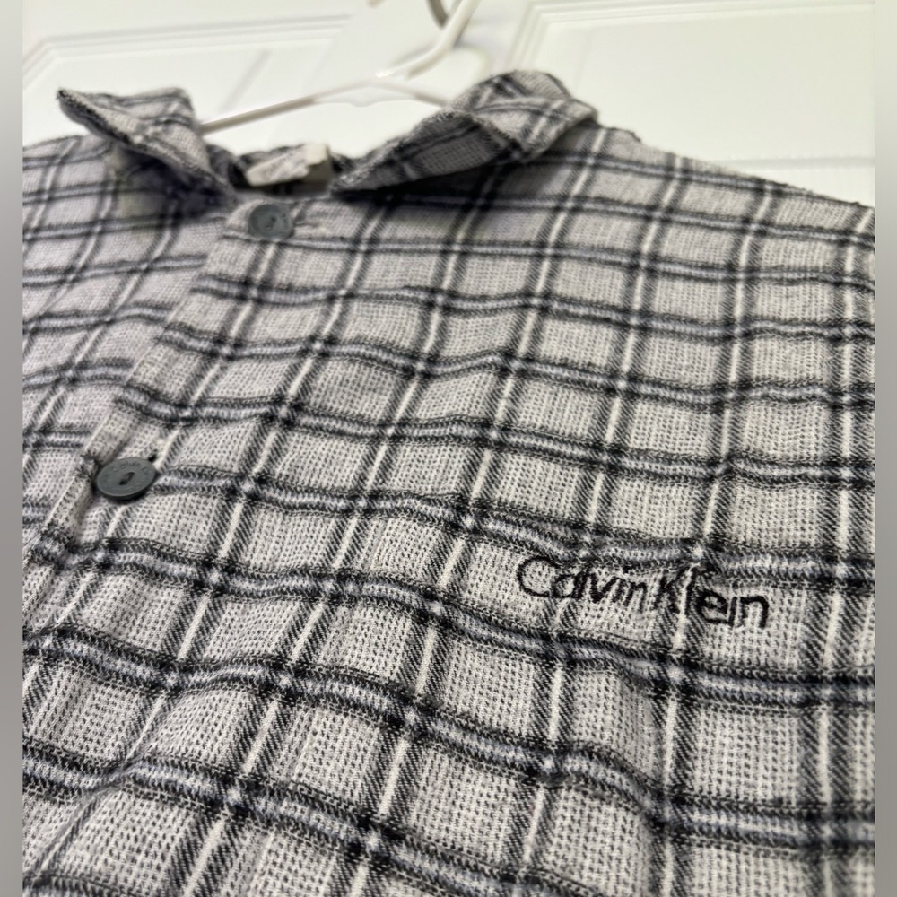 Calvin Klein Plaid Button Shirt